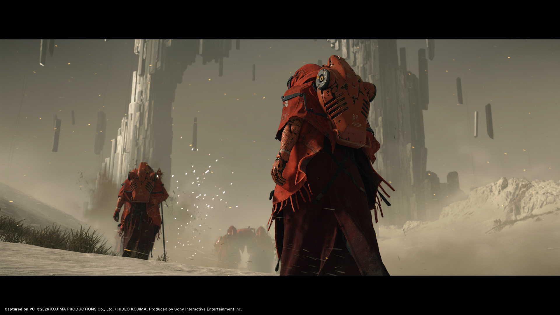 Death Stranding 2 gameplay scene